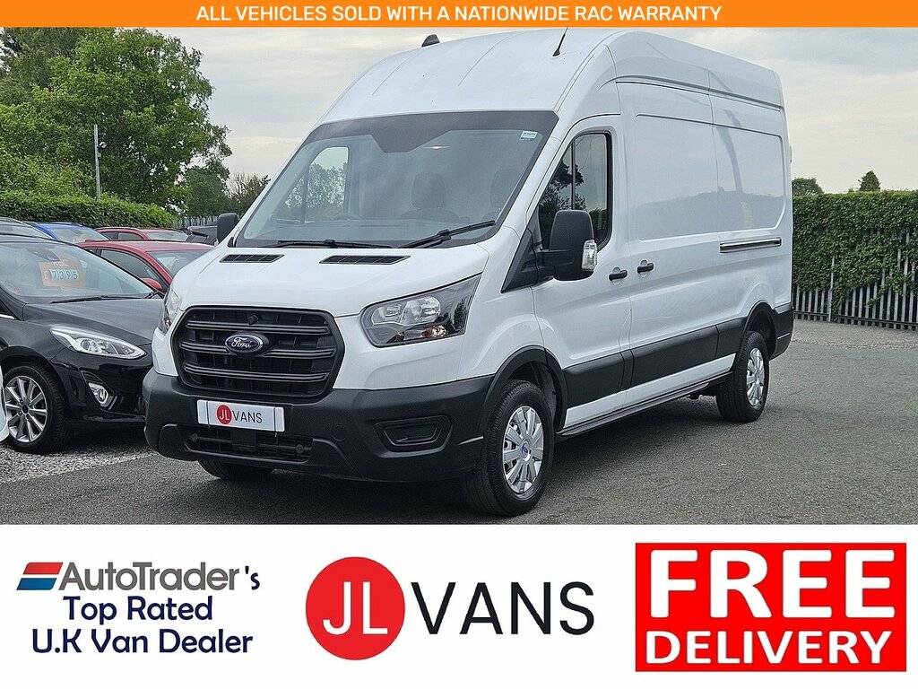 Ford Transit Custom 350 Ecoblue Leader L3h Euro 6 130Ps Ac 2023 U2755 White
