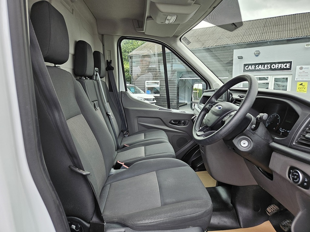 Ford Transit Custom 350 Ecoblue Leader L3h3 Rwd Euro 6 130Ps Ac 2023 FL23DCO White #2