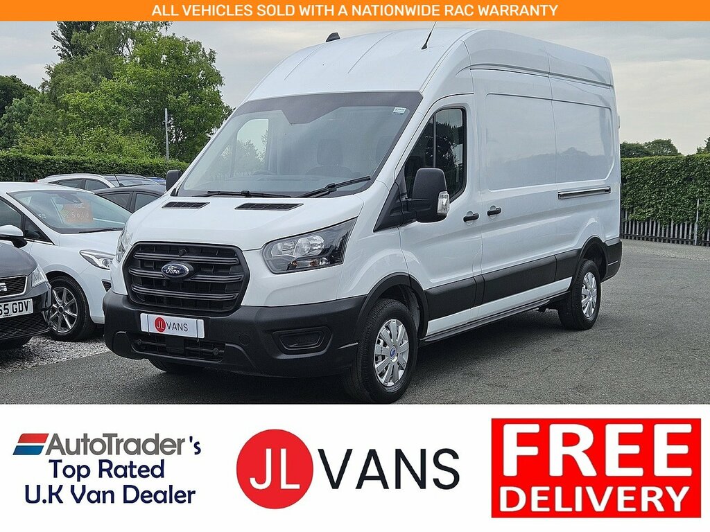 Ford Transit Custom 350 Ecoblue Leader L3h3 Rwd Euro 6 130Ps Ac 2023 White