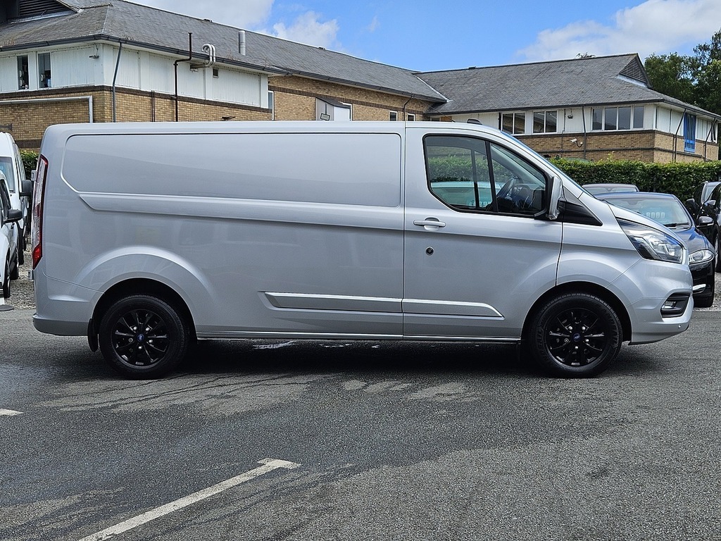Ford Transit Custom 300 Ecoblue Limited L2h1 Euro 6 130Ps 2023 U2757 LD23HDG Silver #4