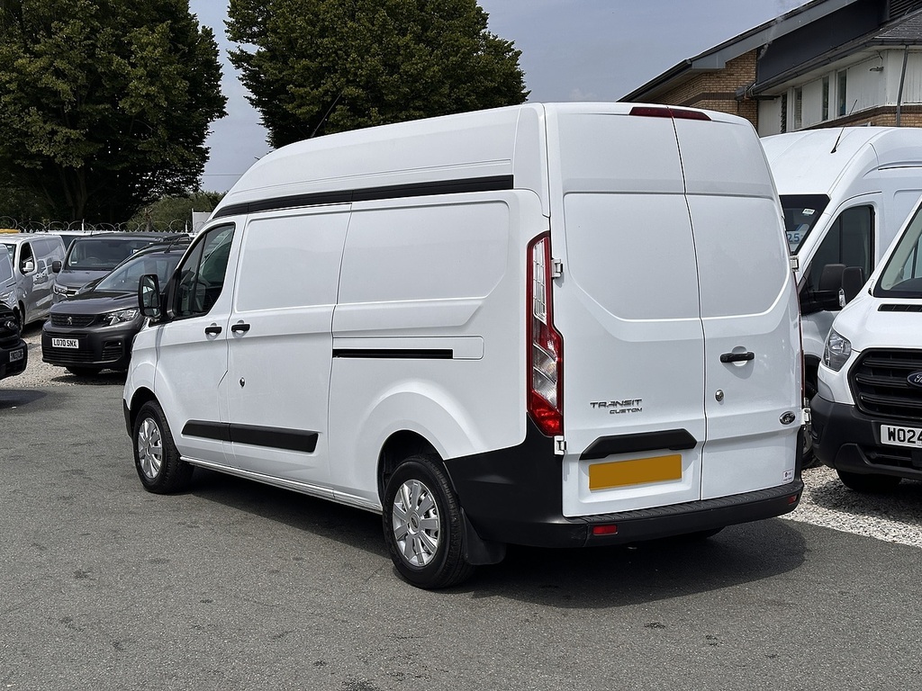 Ford Transit Custom 300 Ecoblue Leader L2h2 Euro 6 Ac 2023 U2759 Ule HK23KYA White #6
