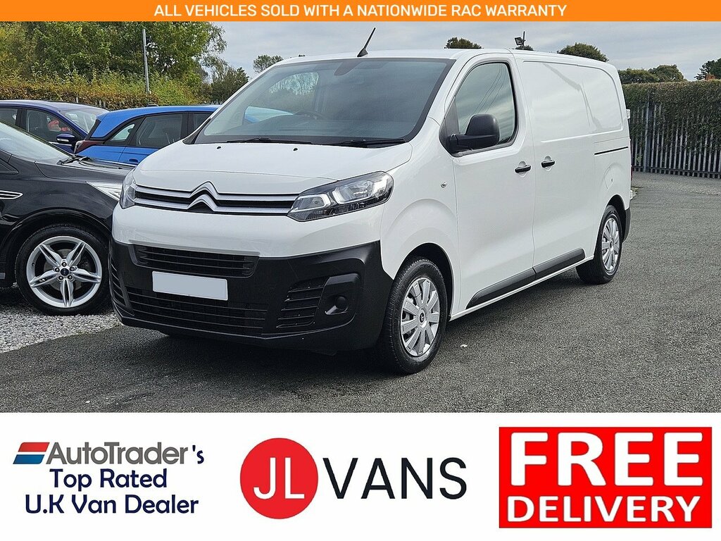 Citroen Dispatch Bluehdi 1000 Enterprise Pro M Euro 6 2022 U2758 White