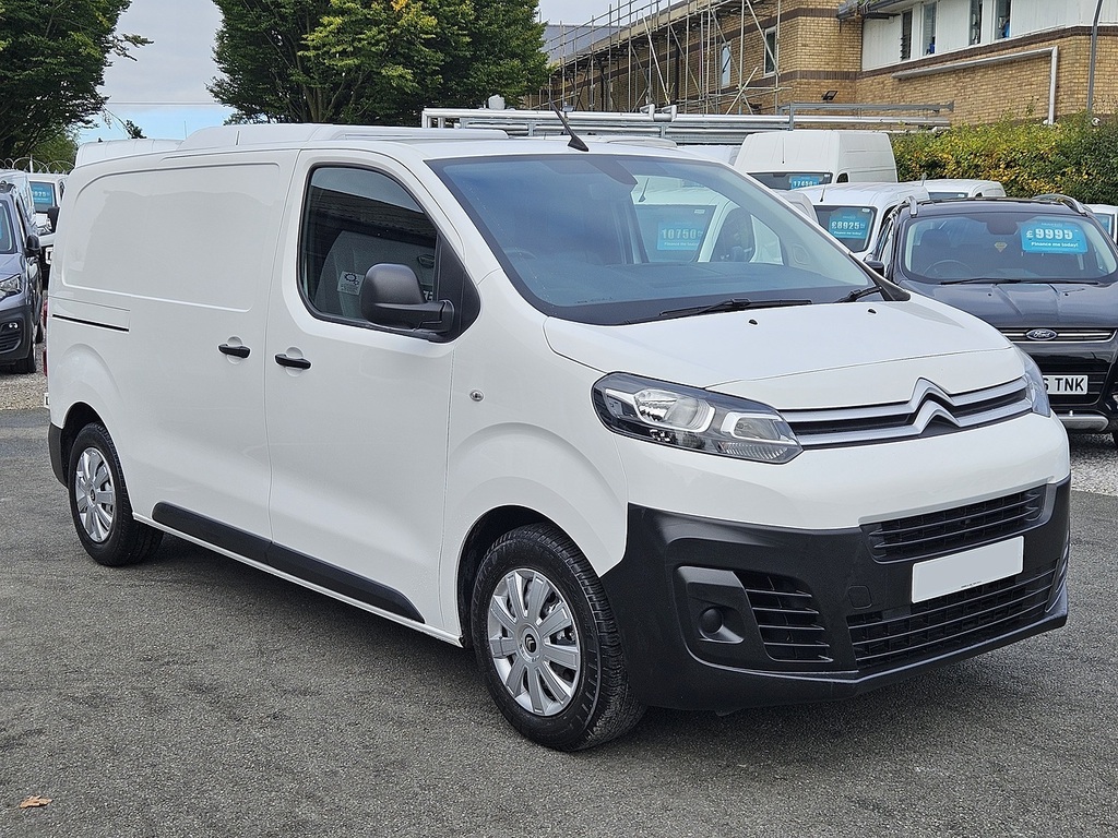 Citroen Dispatch Bluehdi 1000 Enterprise Pro M Euro 6 2022 U2758 White #2