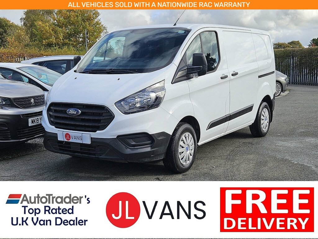 Ford Transit Custom 300 Ecoblue Leader L1h1 Euro 6 130Ps U2763 Ulez White