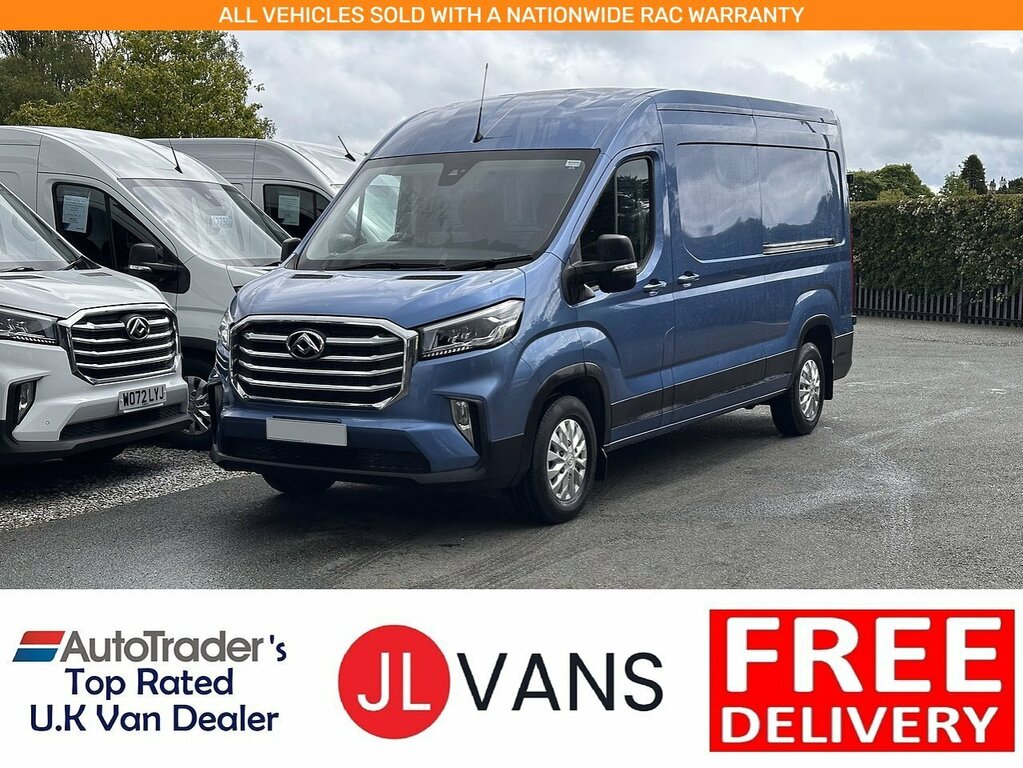 Maxus Deliver 9 D20 Lux L3h2 Euro 6 163Ps 2023 U2770 Ulez Blue