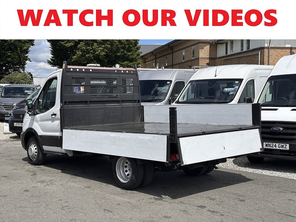 Ford Transit Custom 350 Ecoblue Leader L2 Tipper Rwd Euro 6 130Ps 2021 White