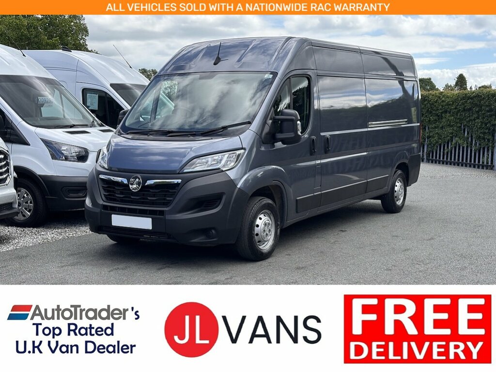 Vauxhall Movano Cdti 3500 Biturbo Dynamic L3h2 Euro 6 140Ps 2022 Grey