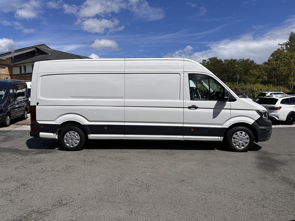 Volkswagen Crafter Tdi Cr35 Startline L3h2 Euro 6 Ac 2024 U2782 Ule White #4