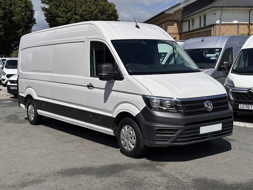 Volkswagen Crafter Tdi Cr35 Startline L3h2 Euro 6 Ac 2024 U2782 Ule White #3