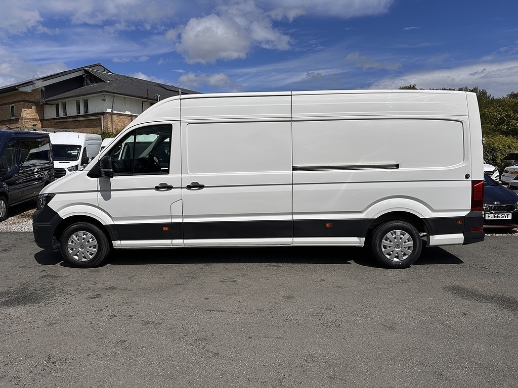 Volkswagen Crafter Tdi Cr35 Startline L3h2 Euro 6 Ac 2024 U2782 Ule White #5