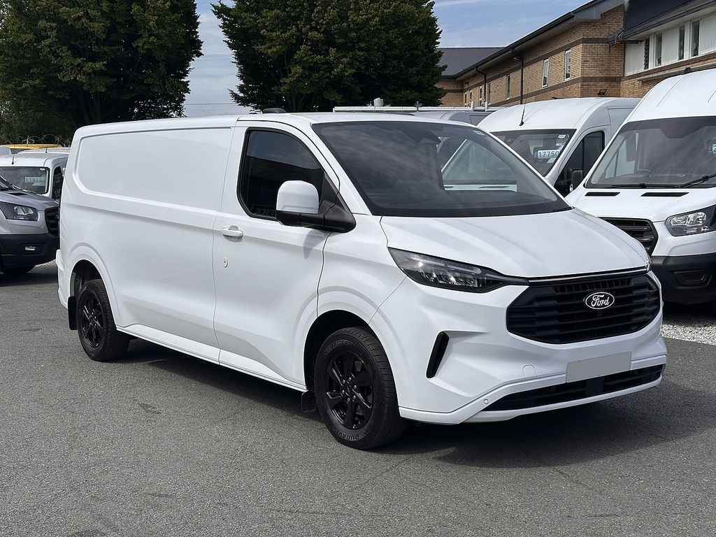 Ford Transit Custom 300 Ecoblue Limited L2h1 Euro 6 136Ps 2024 U2800 DS24OMD White #3