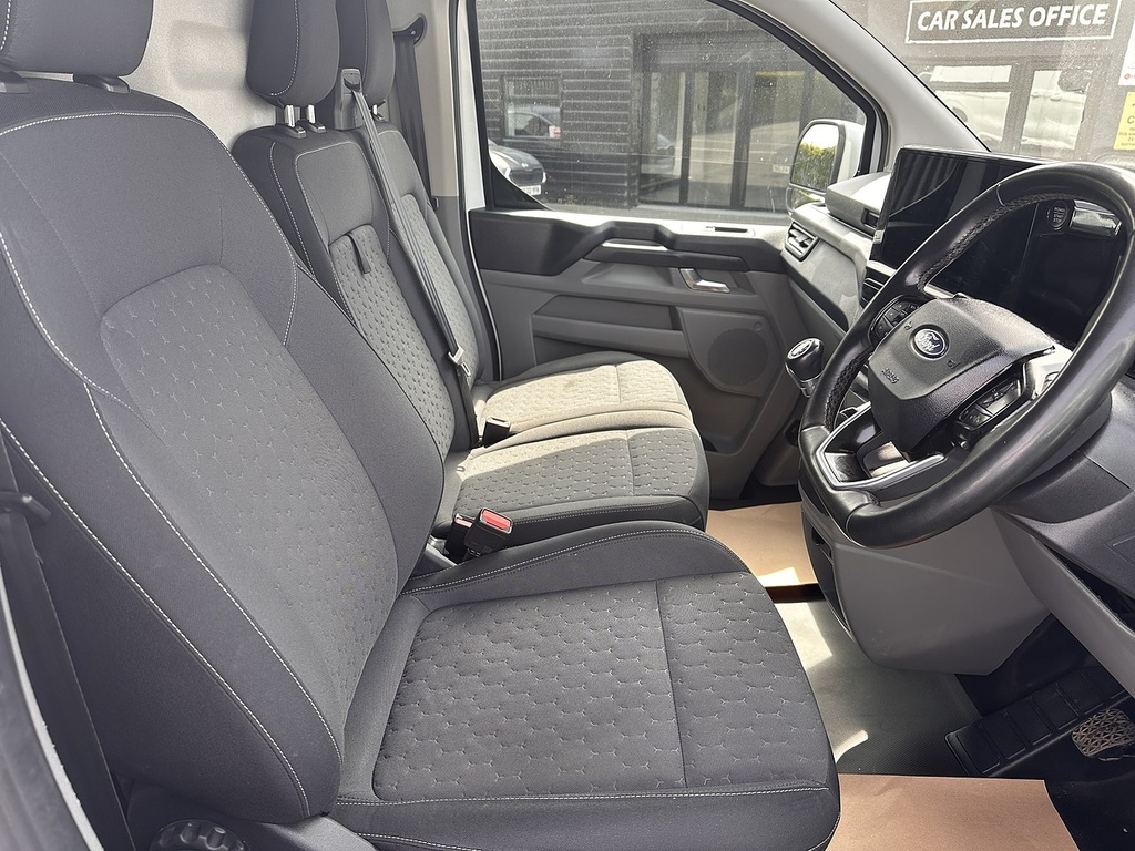 Ford Transit Custom 300 Ecoblue Limited L2h1 Euro 6 136Ps 2024 U2800 DS24OMD White #2
