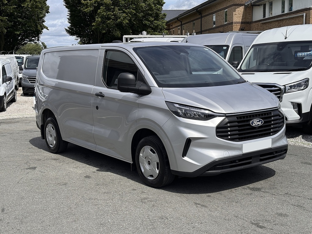 Ford Transit Custom 320 Ecoblue Trend L1 H1 Euro 6 136Ps Ac 2024 U279 LG24VLH Silver #3