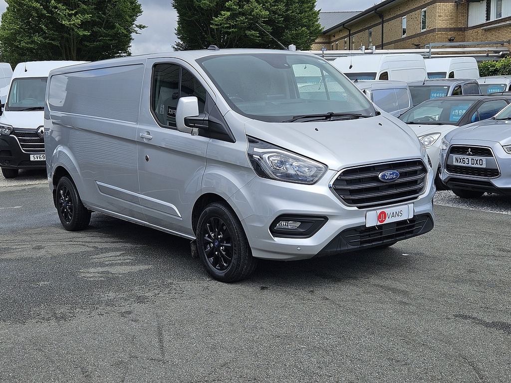 Ford Transit Custom 300 Ecoblue Limited L2h1 Euro 6 130Ps 2023 U2796 Silver #3