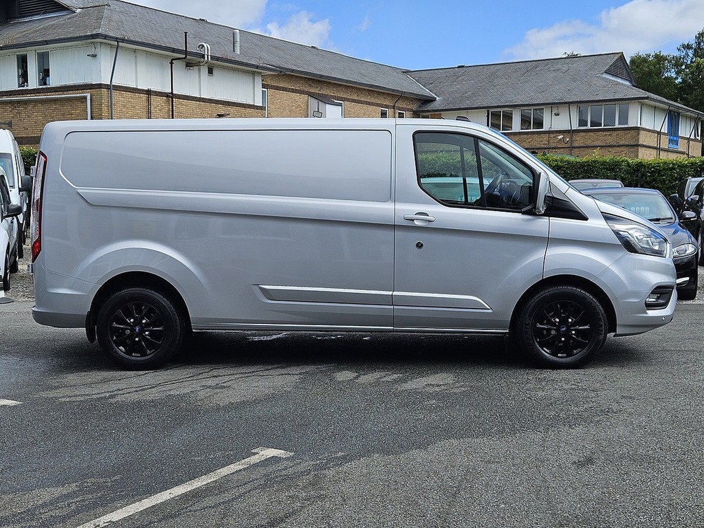 Ford Transit Custom 300 Ecoblue Limited L2h1 Euro 6 130Ps 2023 U2796 Silver #4