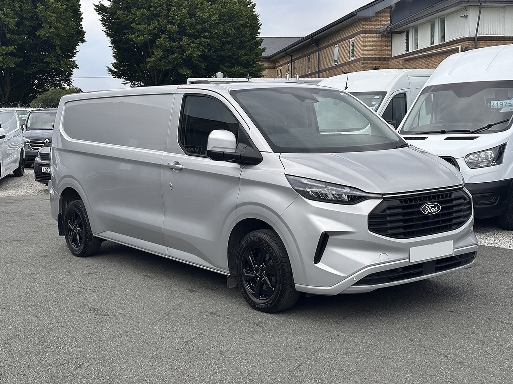 Ford Transit Custom 300 Ecoblue Limited L2h1 Euro 6 136Ps 2023 U2801 LG73GTV Silver #3