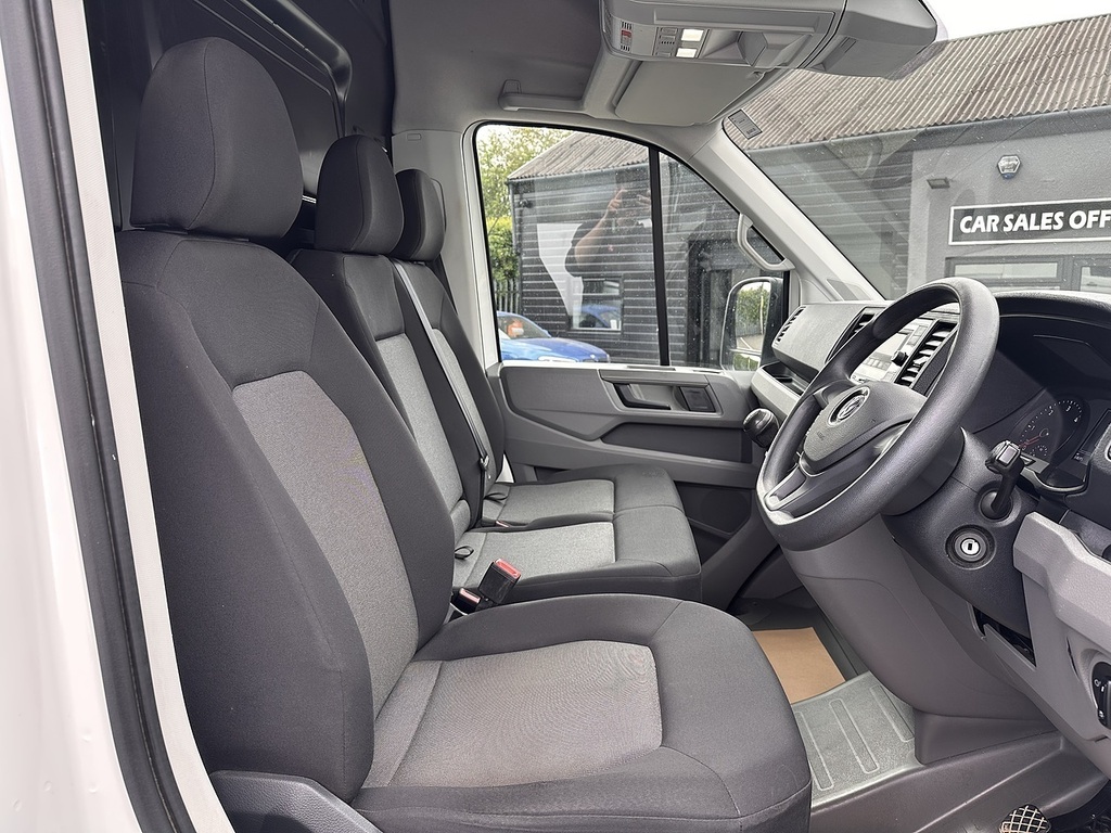 Volkswagen Crafter Tdi Cr35 Startline L2h2 Euro 6 Ac 2022 U2803 Ule White #2