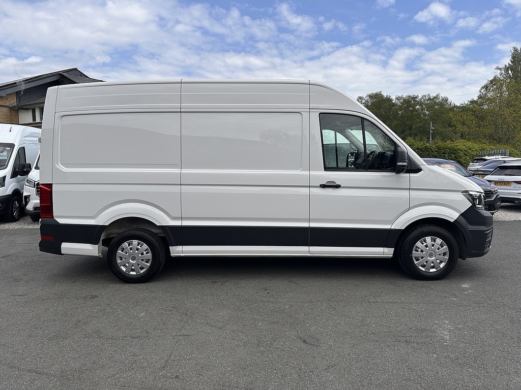 Volkswagen Crafter Tdi Cr35 Startline L2h2 Euro 6 Ac 2022 U2803 Ule White #4