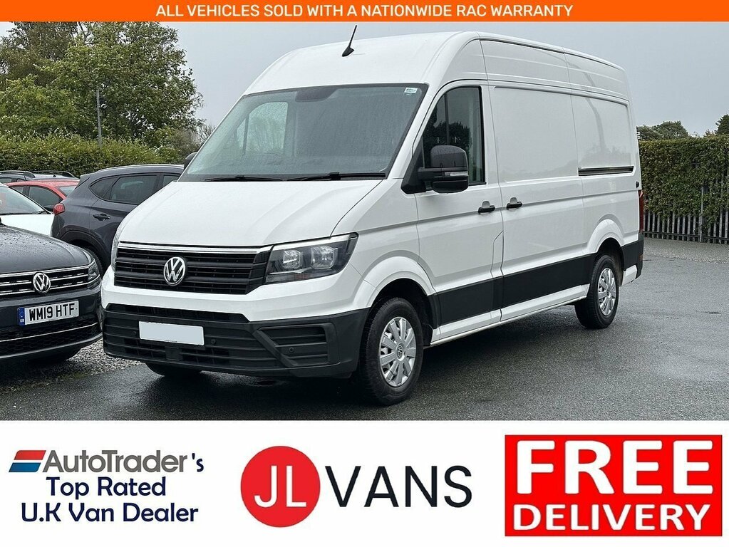 Volkswagen Crafter Tdi Cr35 Bluemotion Tech Trendline L2h2 Euro 6 Ac White