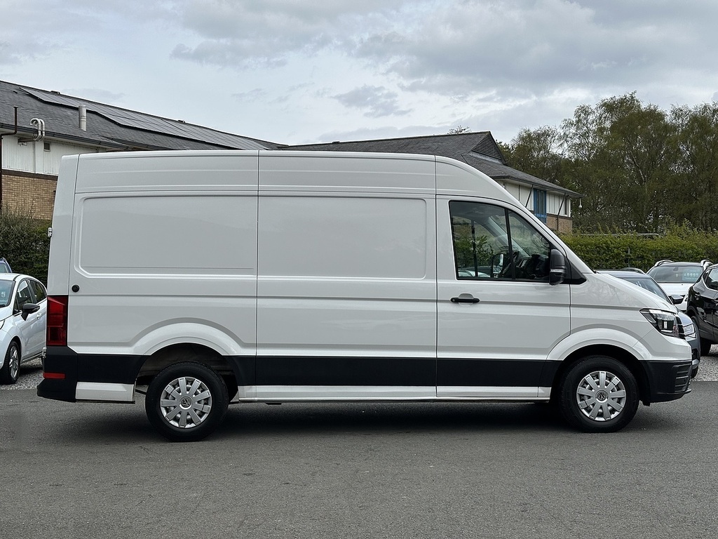 Volkswagen Crafter Tdi Cr35 Bluemotion Tech Trendline L2h2 Euro 6 Ac White #5