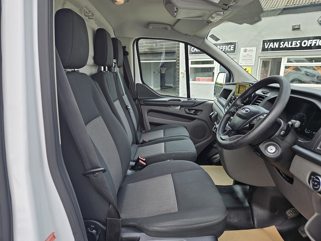 Ford Transit Custom 300 Ecoblue L1h2 Euro 6 Ac 2019 U2810 Ulez White #2