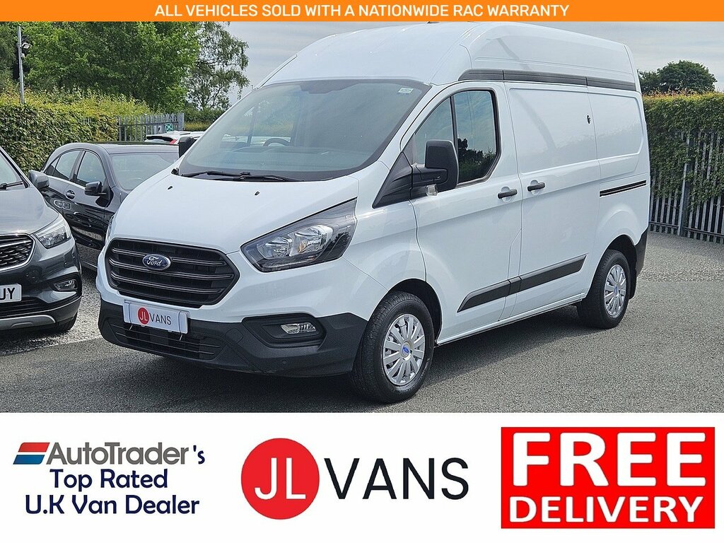 Ford Transit Custom 300 Ecoblue L1h2 Euro 6 Ac 2019 U2810 Ulez White