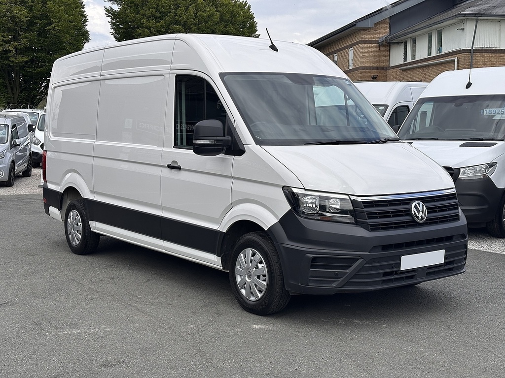 Volkswagen Crafter Tdi Cr35 Trendline L2h2 Euro 6 140Ps Ac 2021 U281 White #3