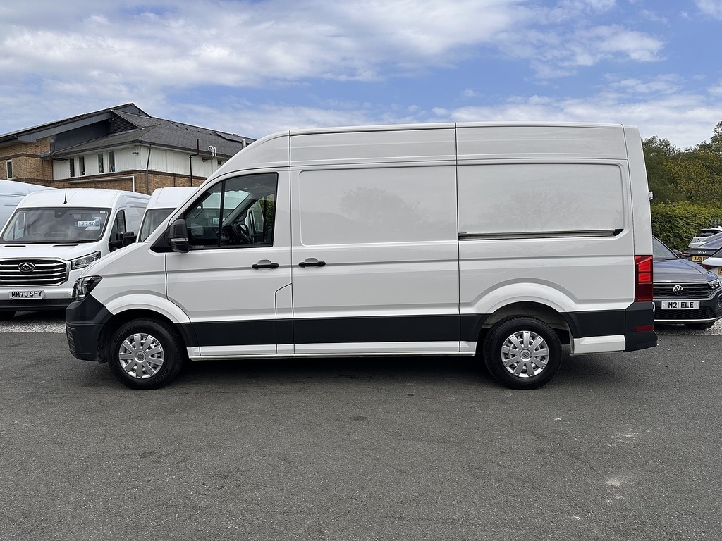 Volkswagen Crafter Tdi Cr35 Trendline L2h2 Euro 6 140Ps Ac 2021 U281 White #5