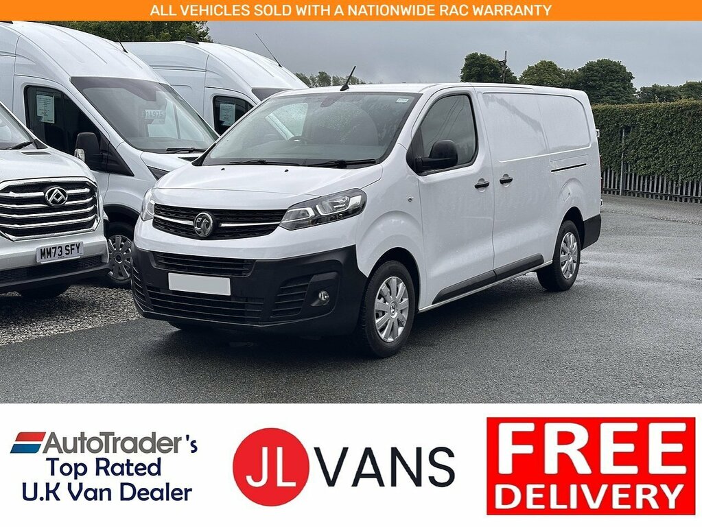Vauxhall Vivaro Turbo D 2900 Prime L2h1 Euro 6 2023 U2812 Ulez White