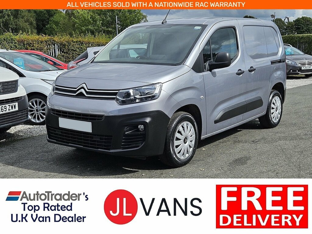 Citroen Berlingo Bluehdi 1000 Enterprise M Euro 6 2019 U2808 Ulez Grey