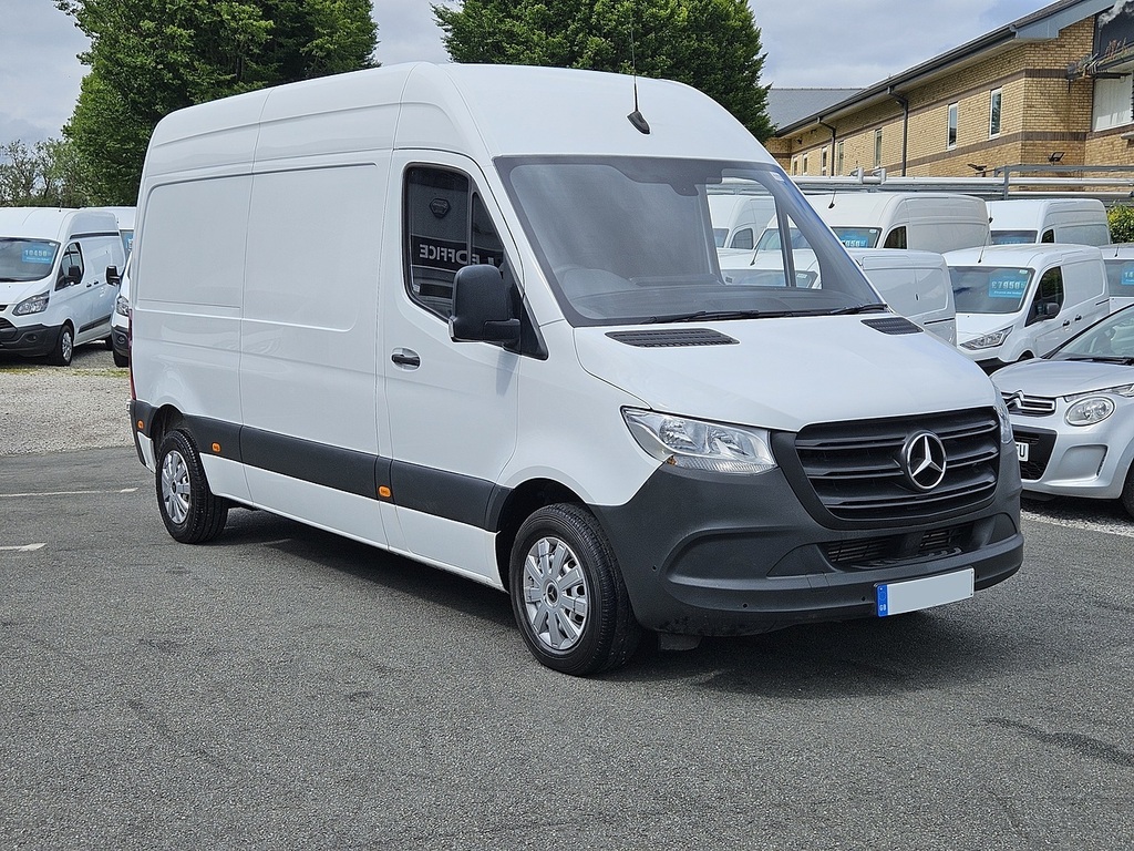 Mercedes-Benz Sprinter 315 Cdi Premium L2h2 Euro 6 150Ps Ac 2022 U2816 White #3