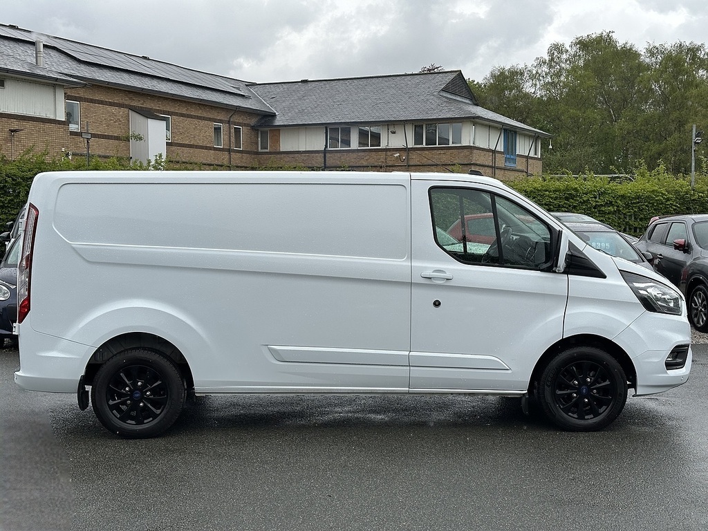 Ford Transit Custom 300 Ecoblue Limited L2h1 Euro 6 130Ps 2023 U2818 White #4