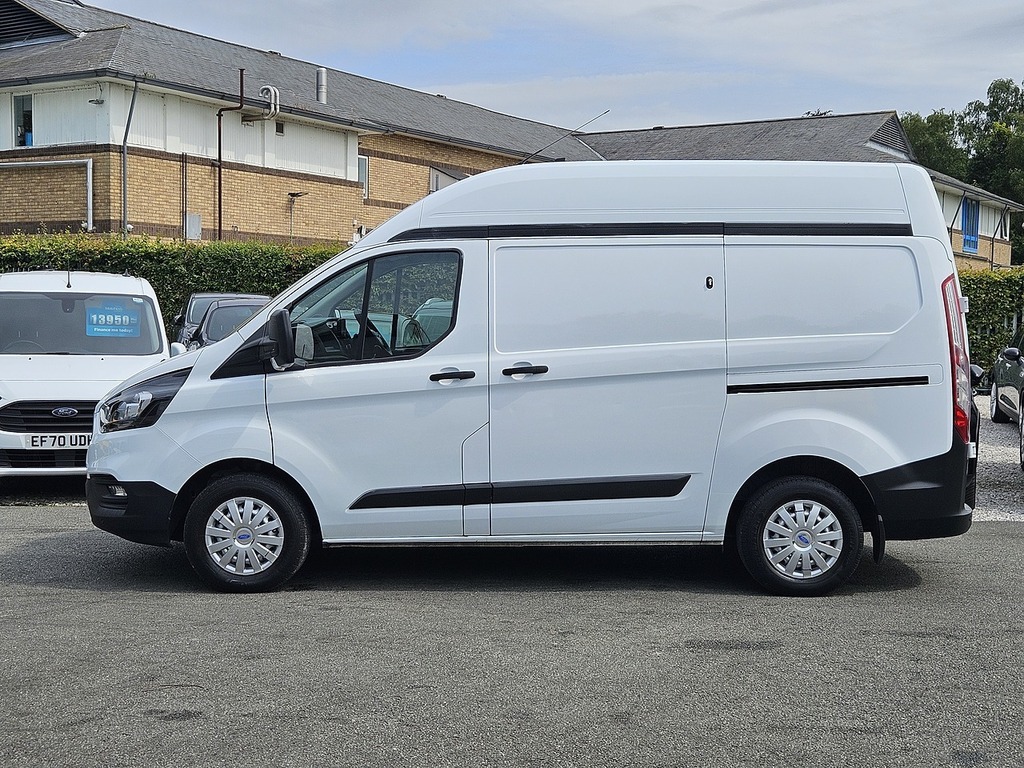 Ford Transit Custom 300 Ecoblue Leader L1h2 Euro 6 Ac 2020 U2820 Ule White #5