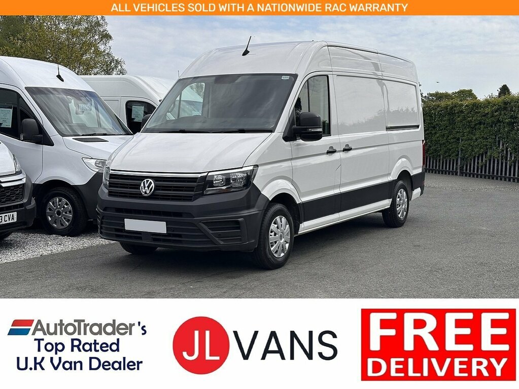 Volkswagen Crafter Tdi Cr35 Trendline L2h2 Euro 6 140Ps Ac 2021 U282 White