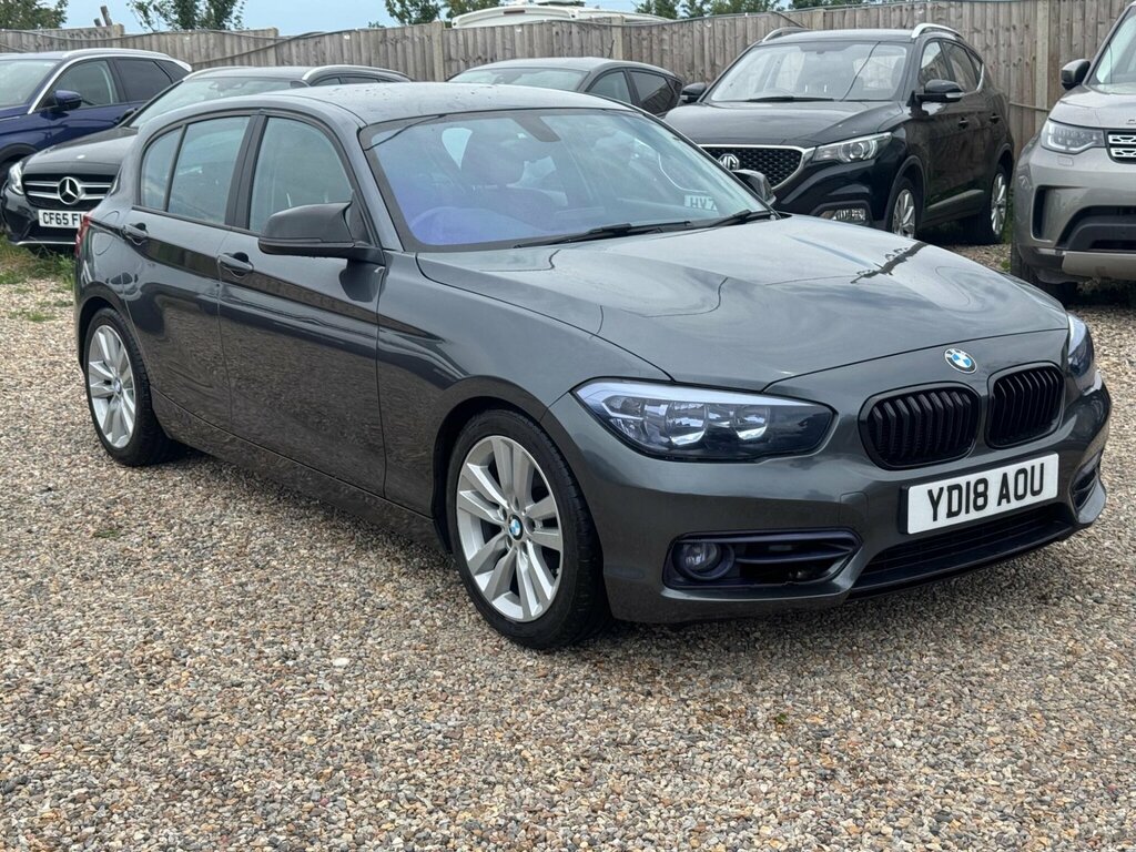 BMW 1 Series 1.5 118I Sport Euro 6 Ss YD18AOU Grey #2