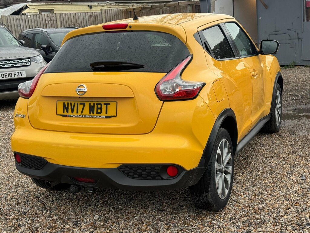 Nissan Juke 1.6 Tekna Xtron Euro 6 NV17WBT Yellow #6