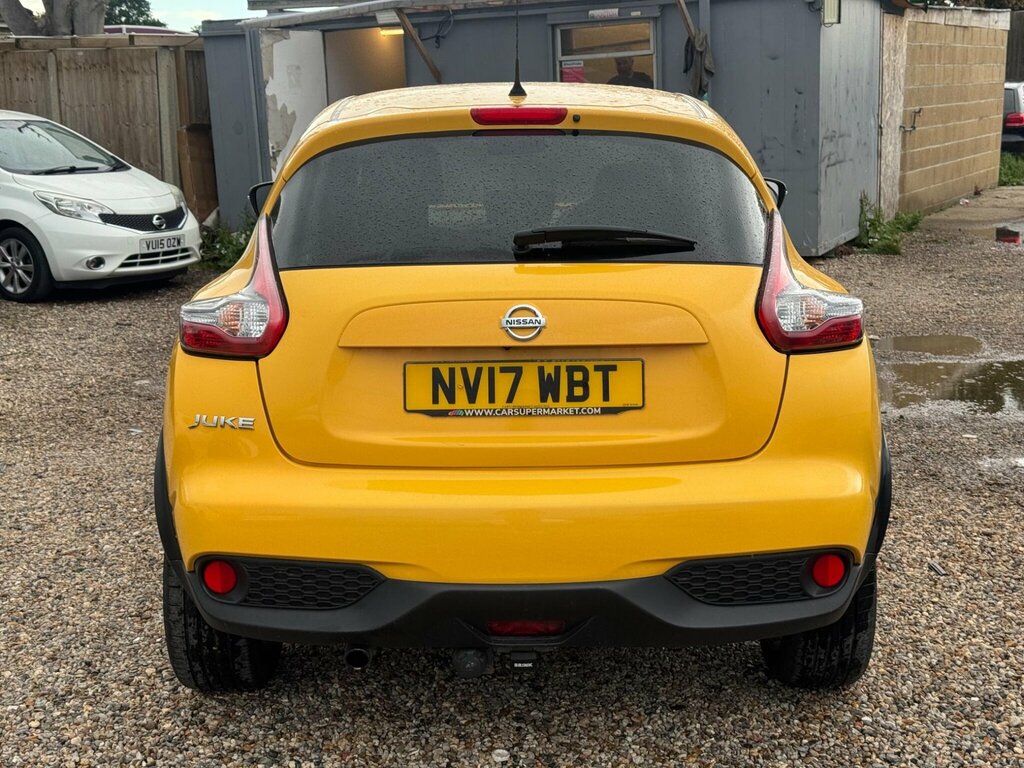 Nissan Juke 1.6 Tekna Xtron Euro 6 NV17WBT Yellow #5