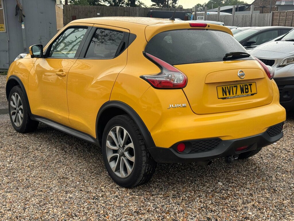 Nissan Juke 1.6 Tekna Xtron Euro 6 NV17WBT Yellow #4