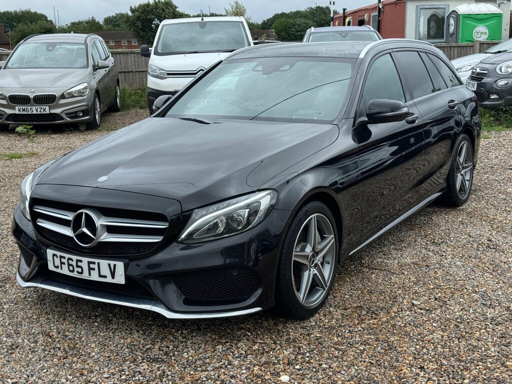 Mercedes-Benz C Class 2.1 C250d Amg Line 7G-tronic Euro 6 Ss CF65FLV Black #3