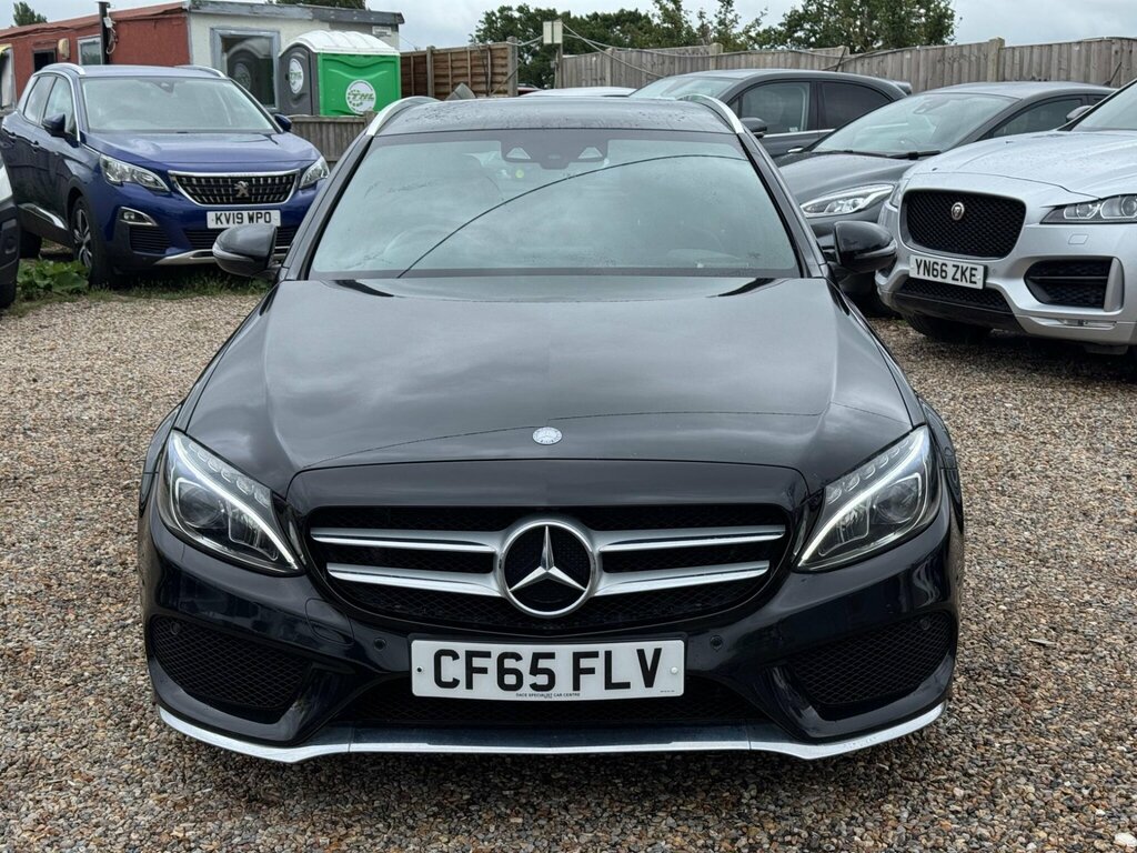 Mercedes-Benz C Class 2.1 C250d Amg Line 7G-tronic Euro 6 Ss CF65FLV Black #2