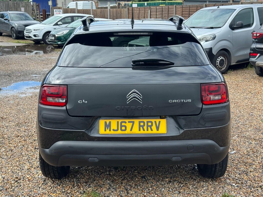 Citroen C4 Cactus 1.2 Puretech Flair Eat6 Euro 6 Ss Black #5