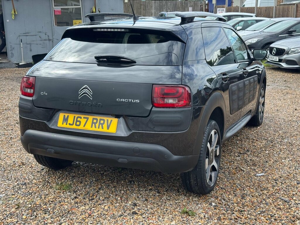 Citroen C4 Cactus 1.2 Puretech Flair Eat6 Euro 6 Ss Black #6