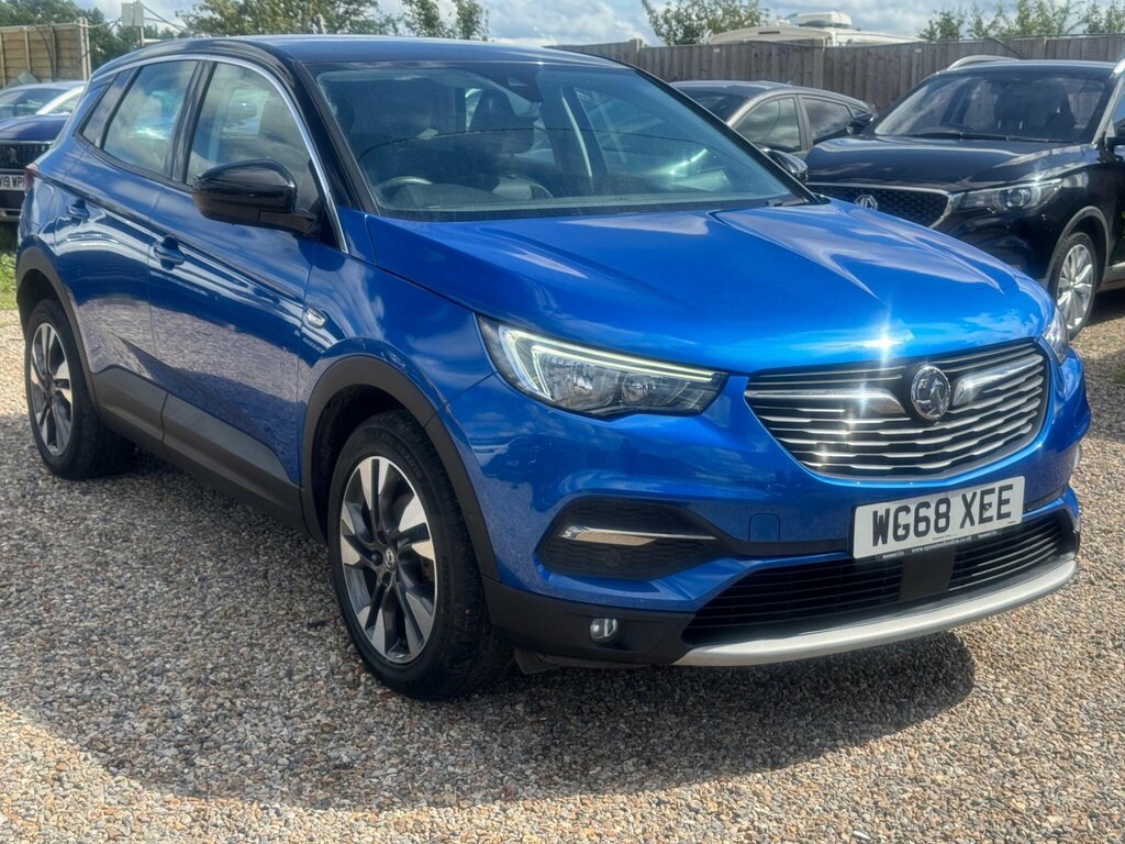 Vauxhall Grandland X 1.2 Turbo Sport Nav Euro 6 Ss Blue