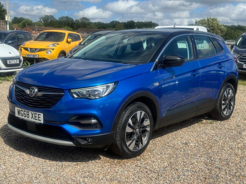 Vauxhall Grandland X 1.2 Turbo Sport Nav Euro 6 Ss Blue #3