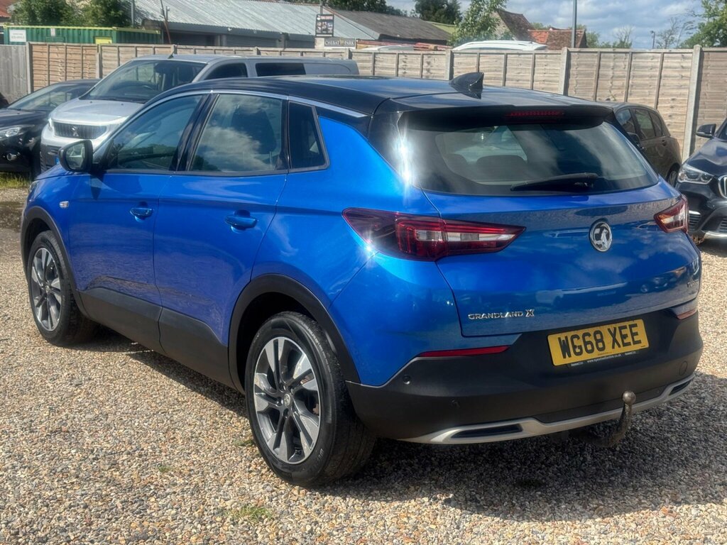 Vauxhall Grandland X 1.2 Turbo Sport Nav Euro 6 Ss Blue #4