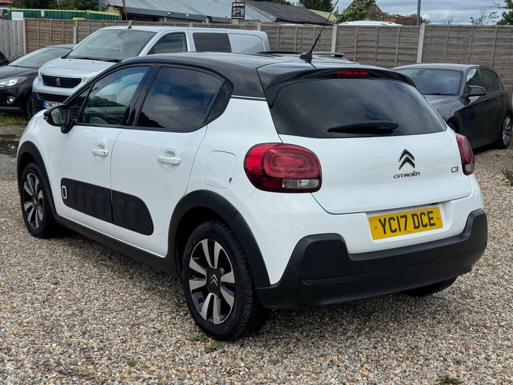 Citroen C3 1.2 Puretech Flair Eat6 Euro 6 Ss White #4