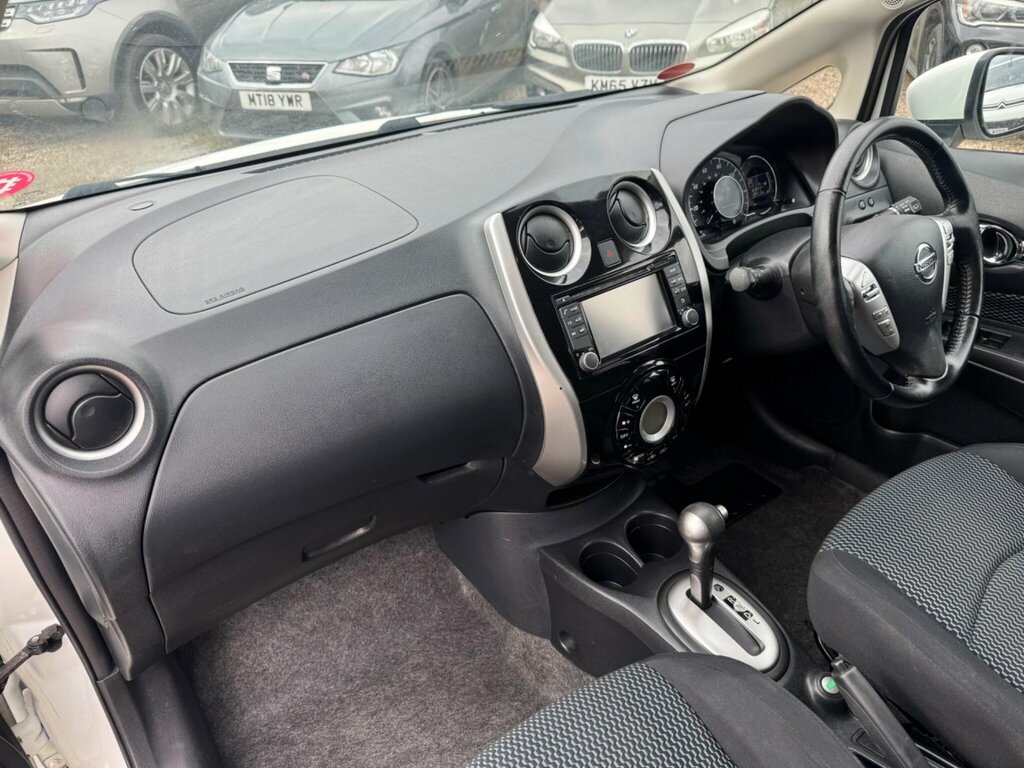 Nissan Note 1.2 12V N-tec Euro 5 Ss White #14