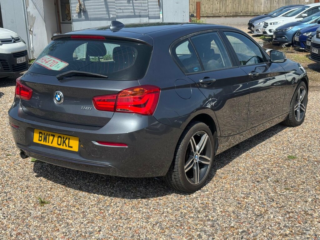 BMW 1 Series 1.5 118I Sport Euro 6 Ss BW17OKL Grey #4