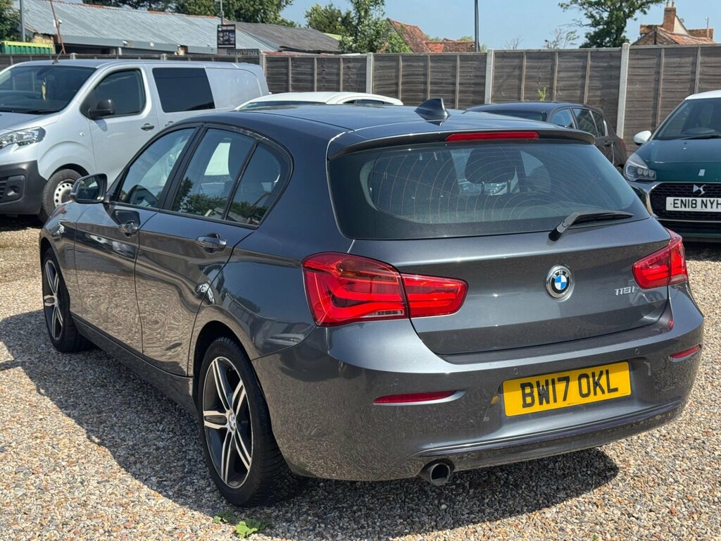 BMW 1 Series 1.5 118I Sport Euro 6 Ss BW17OKL Grey #6