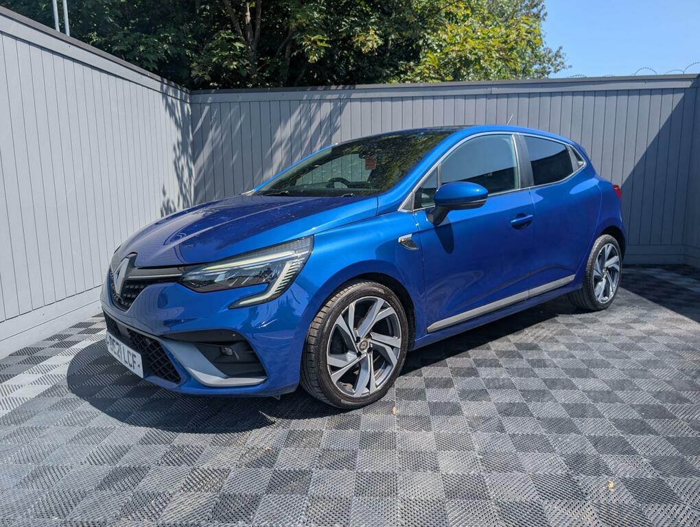 Renault Clio 1.0 Tce Rs Line Euro 6 Ss DE21LCF Blue #3